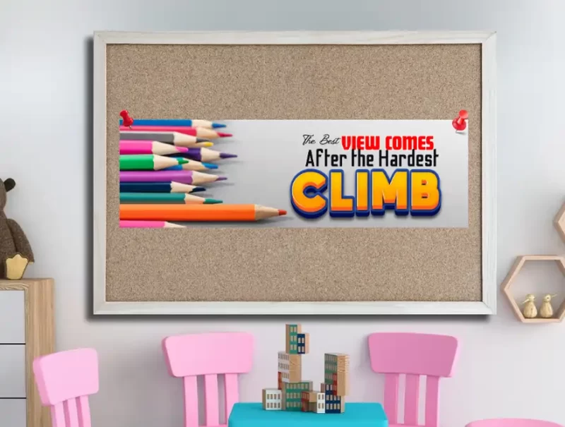 The best way to predit the future is to create it."-motivational classroom banners (36x12 landscape)