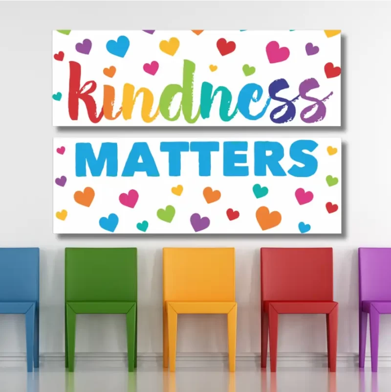 Kindness matters - classroom banners (36x12)