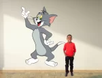 Tom the cat - Large Curiosity Sticker