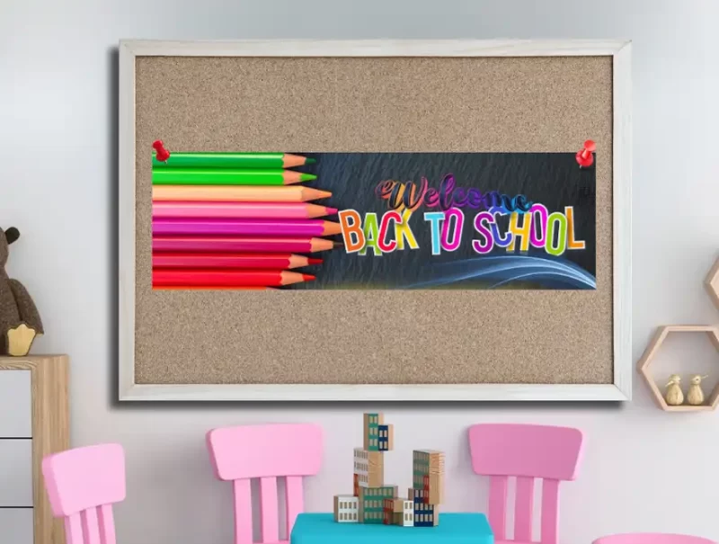 Welcome  back to school-motivational classroom banners (36x12 landscape) - Image 2