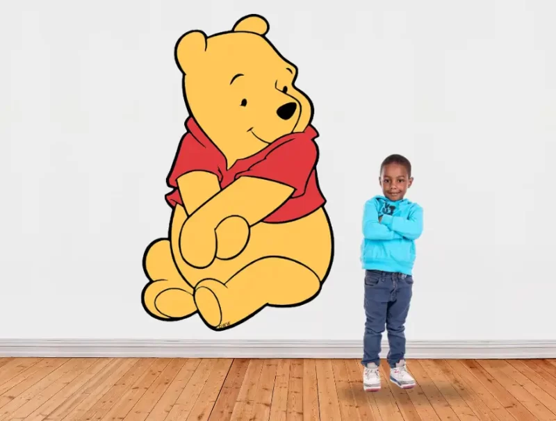 Winnie the pooh1 - Curiosity Sticker (5.5 by 4 feet, )