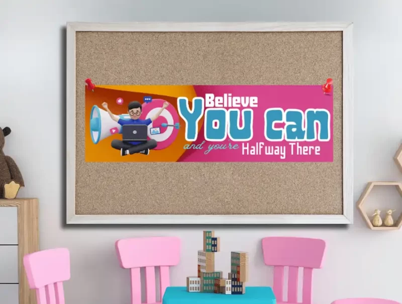 Believe You Can Classroom Banner - Image 2