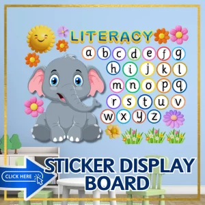 Sticker display board