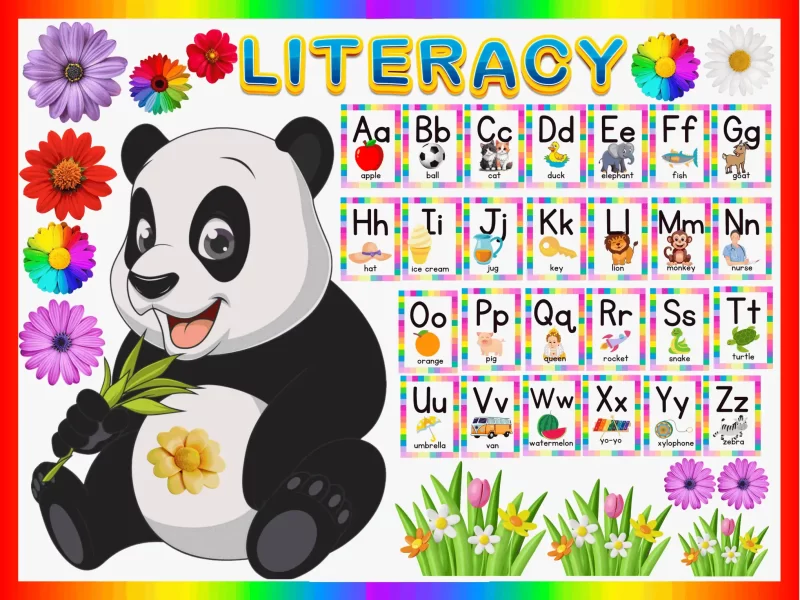 Literacy Flashcard Display Board Stickers - Image 4