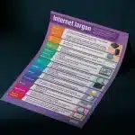"Internet jargon" - Computer instructional flex banner