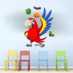 Parrot 2  - cartoon sticker