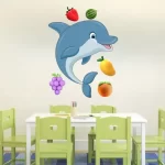 Dolphin  - cartoon sticker