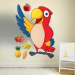 Parrot 1 - cartoon sticker