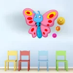 Butterfly - cartoon sticker
