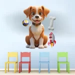 Dog  - cartoon sticker