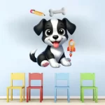 Puppy - cartoon sticker