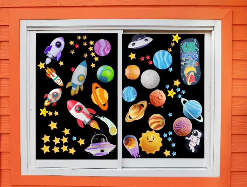 Space Window sticker