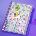 "Cell structures" - Science instructional flex banner