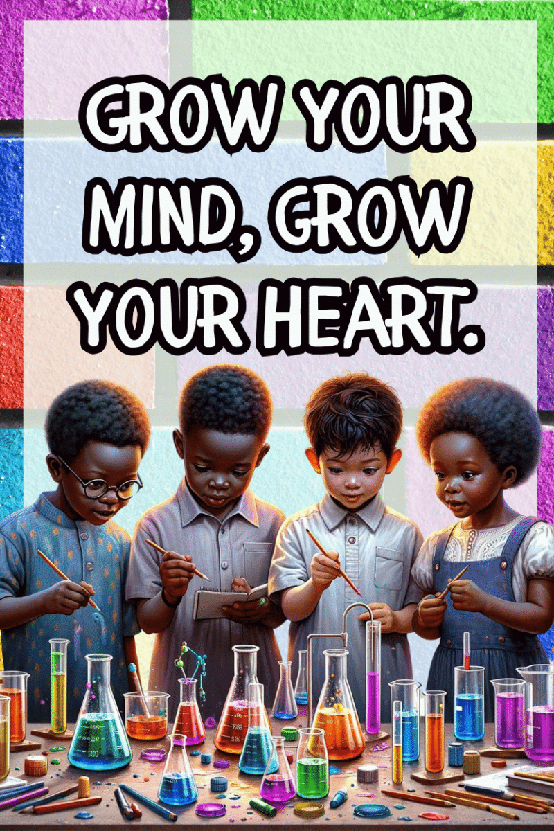 "Grow your mind, Grow your heart." - A.I  CLASSROOM POSTERS