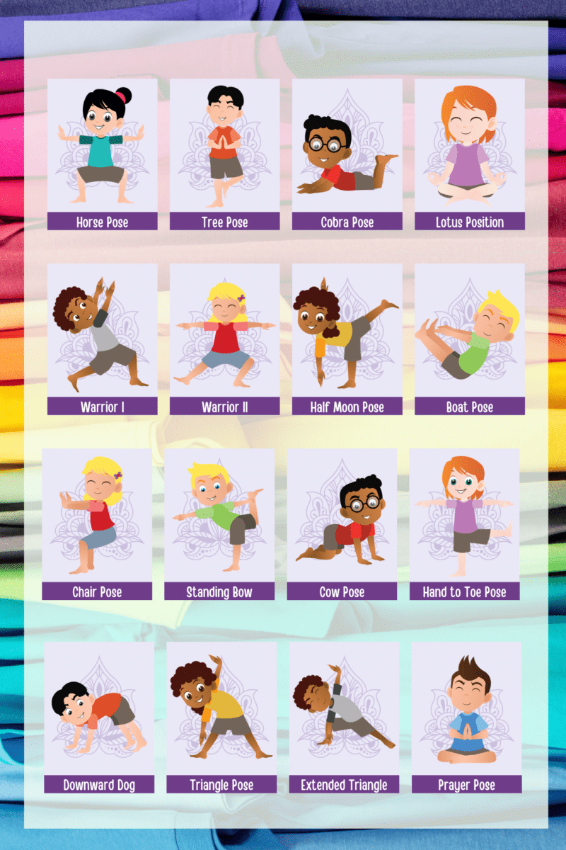 "Exercises Pose "  -Classroom Instructional Posters