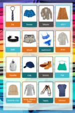 "Clothes "  -Classroom Instructional Posters
