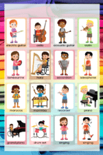 "Musical Instrument "  -Classroom Instructional Posters