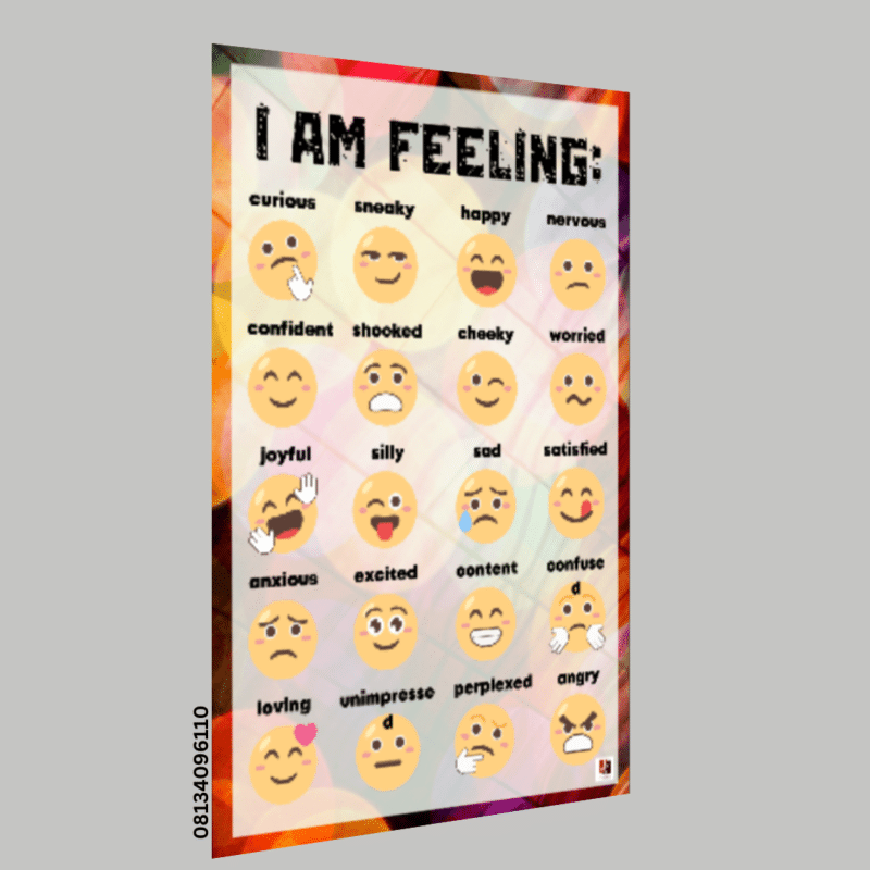 "I am feeling"  -Classroom Instructional Posters