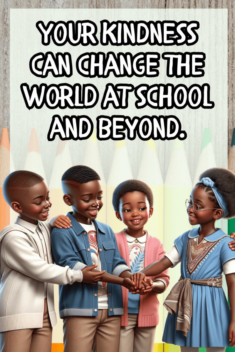 "Your kindness can change the world and beyond " - A.I  CLASSROOM POSTERS