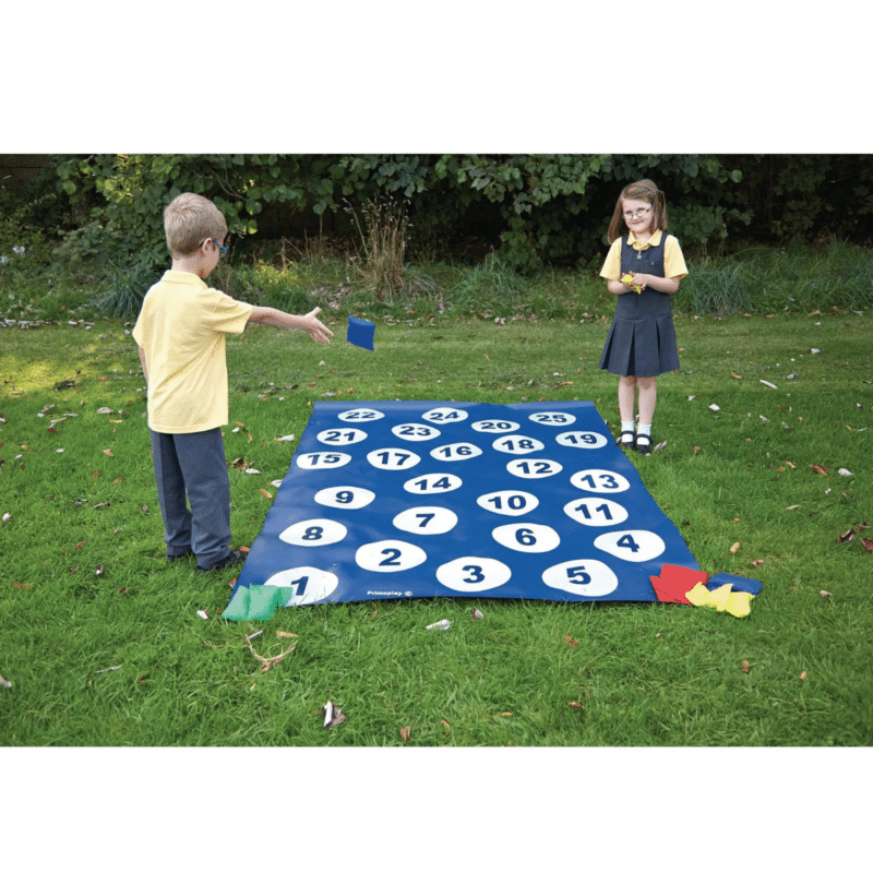 "1-25 colorful numercy Hopscotch jumping  game" - "Available in sticker and Flex" ACTIVITY GAME