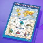 "Population Distribution" - Geography instructional flex banner
