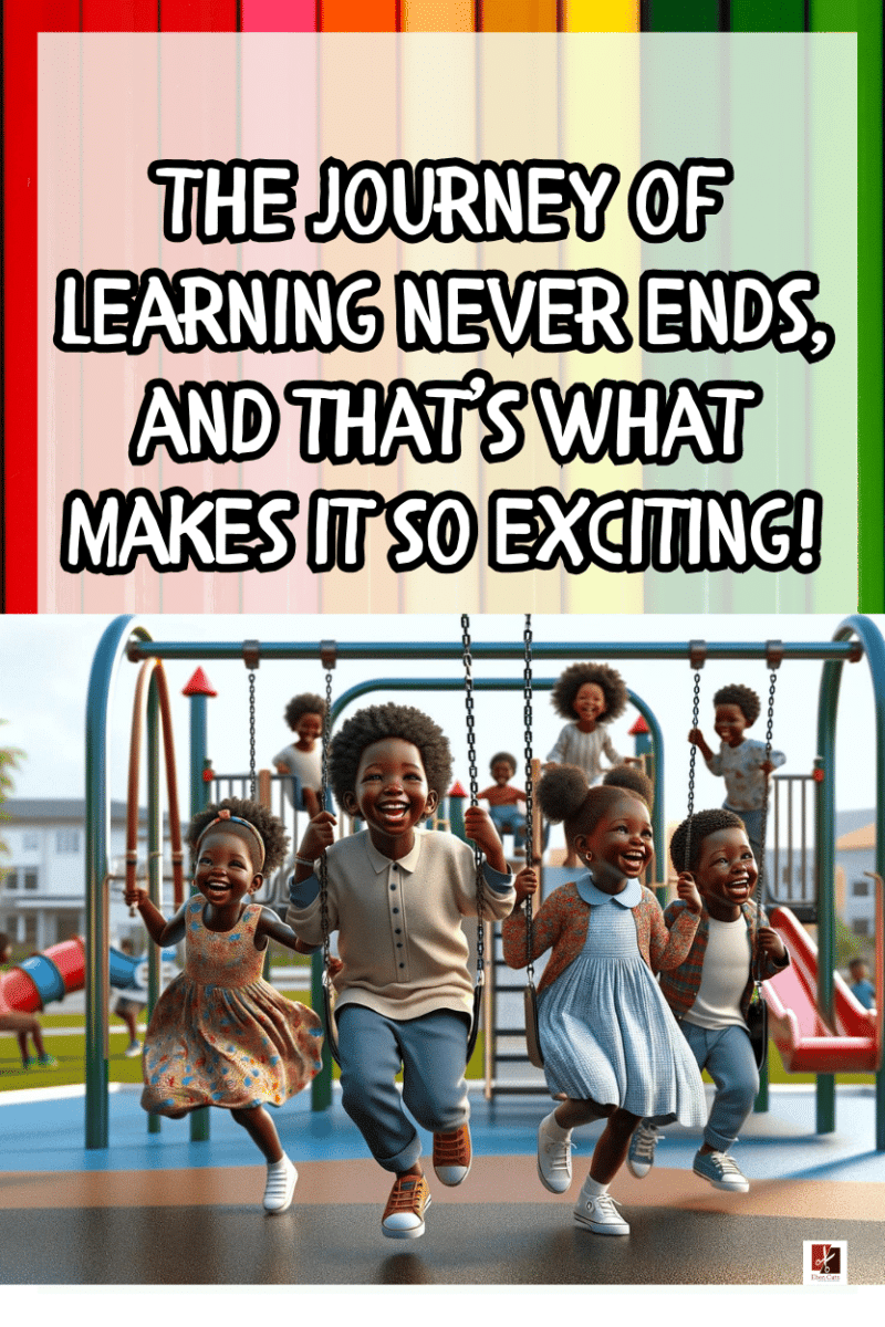 "The journey of Learning Neverends, and that is what makes it so exciting." - A.I  CLASSROOM POSTERS