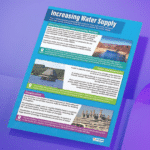 "Increasing Water Supply" - Geography instructional flex banner