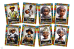 "Colorful emotions and feeling with occupation A.I theme"- 5 pages - African Theme Flashcard