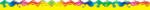 "Colorful rainbow theme" - Classroom Sticker Border