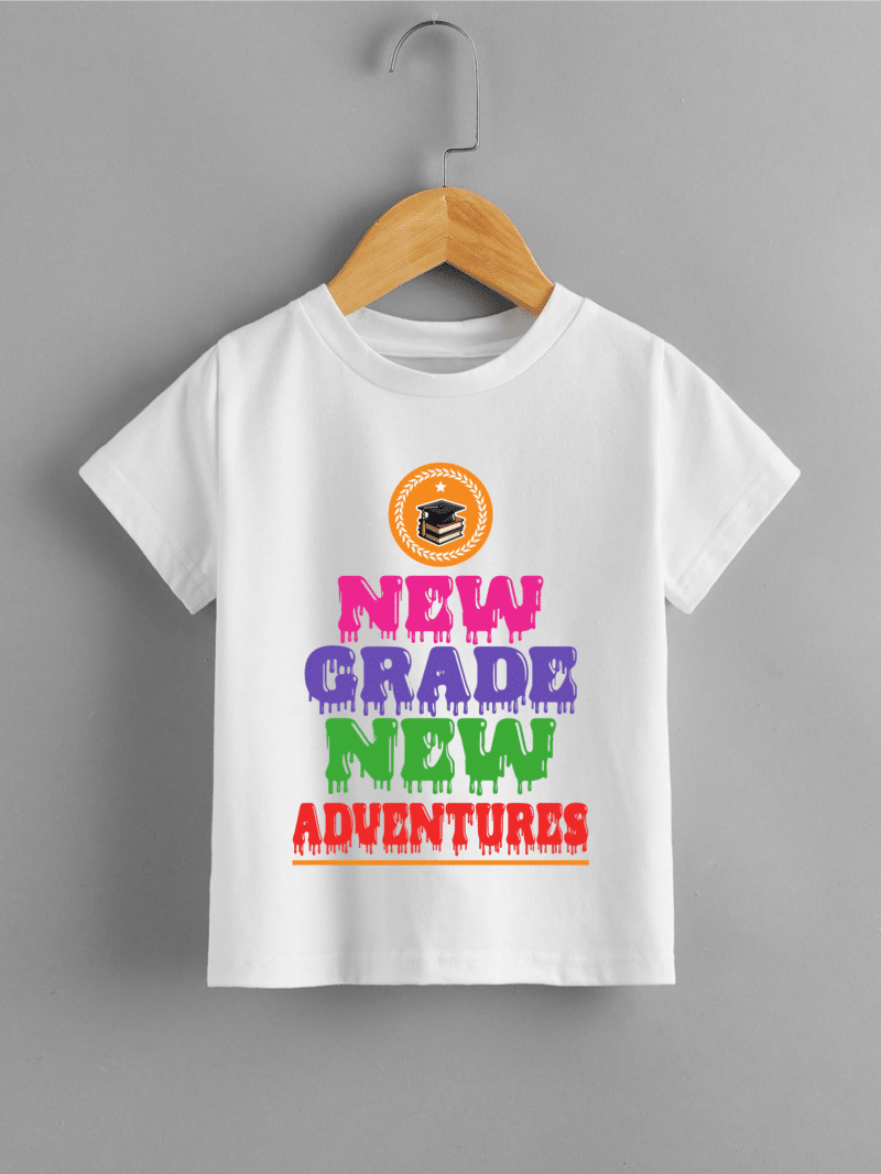 "New grade, New adventures -    T-SHIRT