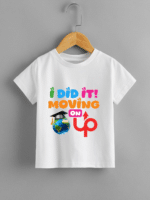 "I did it moving on up  -    T-SHIRT