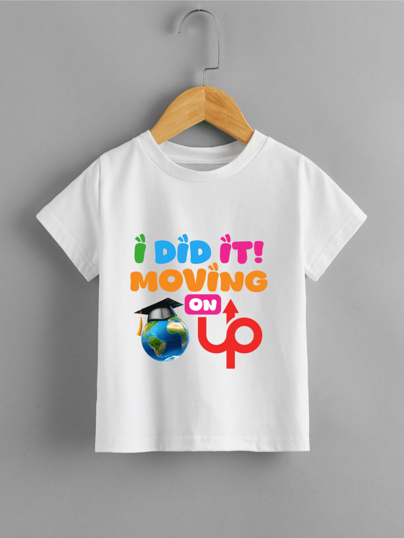 "I did it moving on up  -    T-SHIRT