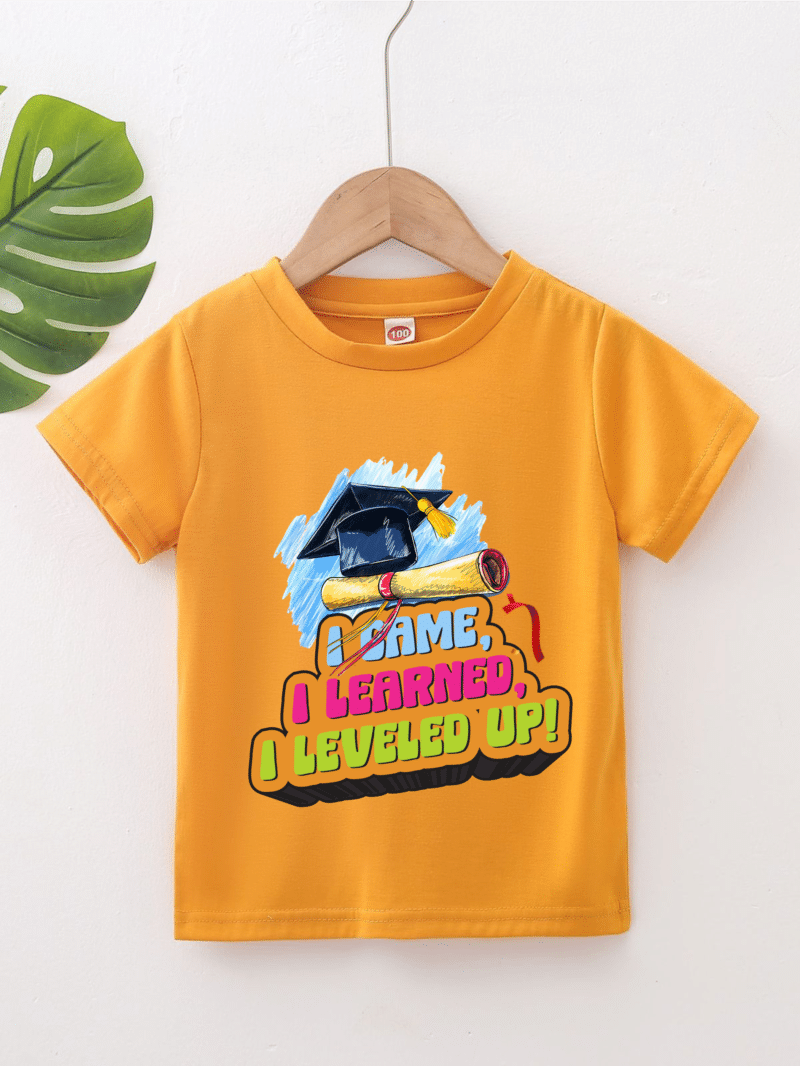 "I came, I learned, I leveled up -    T-SHIRT