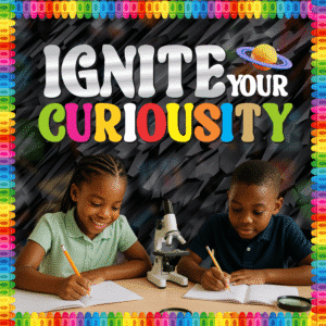 Ignite your curiosity- Colorful  4by4 feet Flex motivational banner