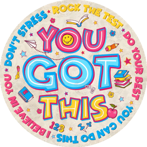 "You got this " - Motivation Circle Sticker