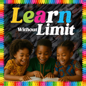 Learn without limit- Colorful  4by4 feet Flex motivational banner