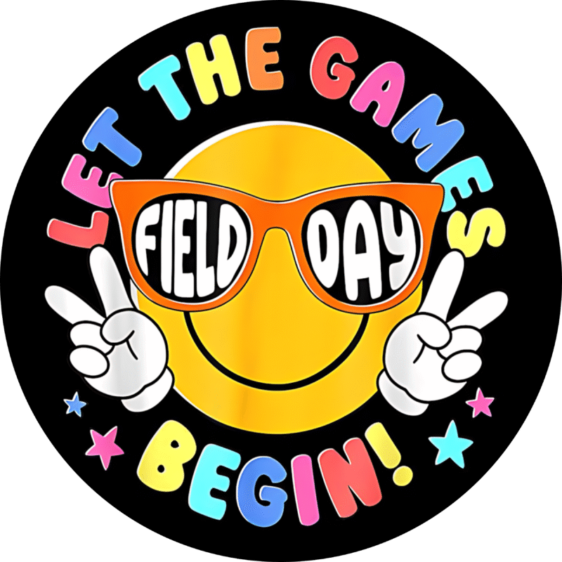 "Let the game begin  " - Motivation Circle Sticker