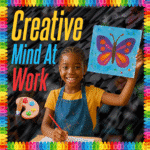 Creative minds at work- Colorful  4by4 feet Flex motivational banner