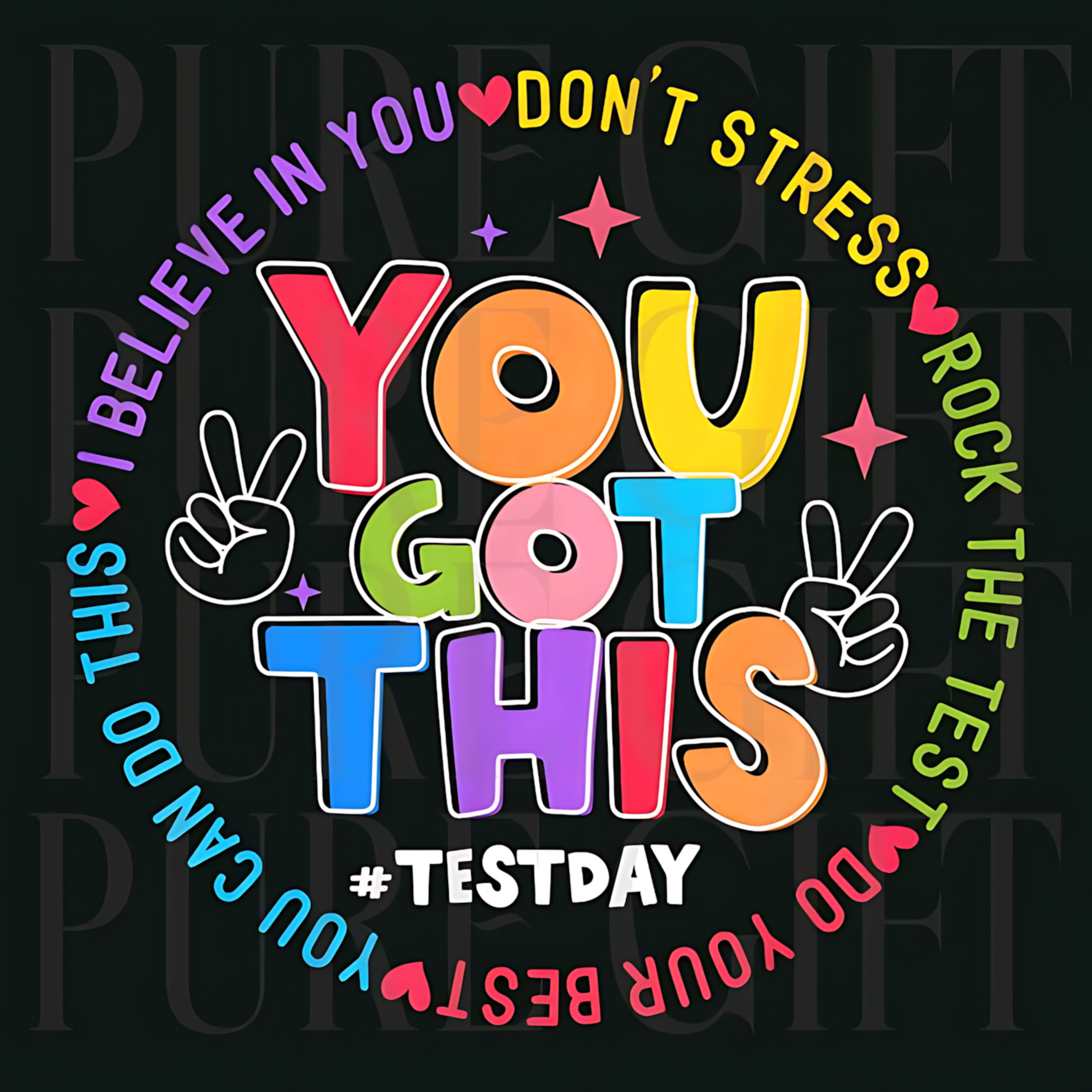 "You got this " - Motivation Circle Sticker