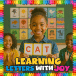 Learning letters with joy- Flex Display Board