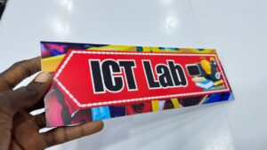 ICT Lab   - Durable Foam board Class Tag