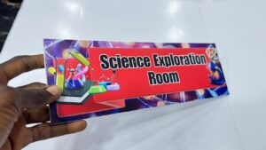 Science Exploration Room  - Durable Foam board Class Tag