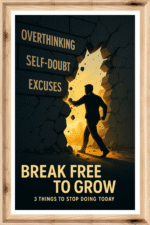 Break free to grow- A.I  Motivational Posters