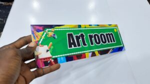 Art room    - Durable Foam board Class Tag