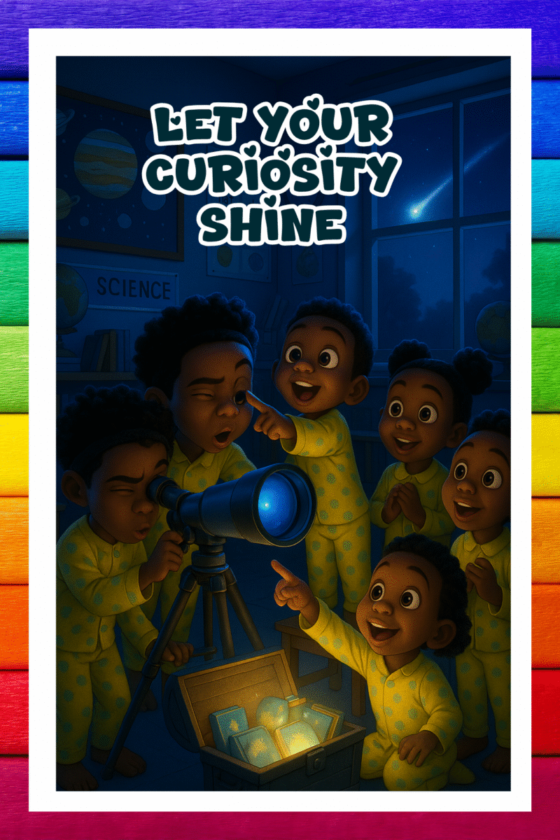 Let your curiosity shine- A.I  Motivational Posters