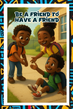 Be a friend to have a friend- A.I  Motivational Posters