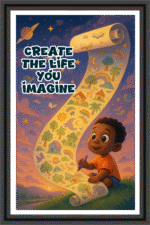 Create the life you imagine - A.I  Motivational Posters