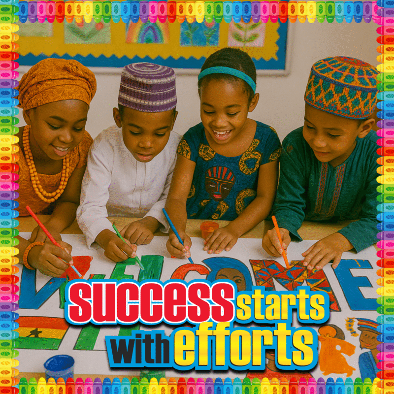 Success starts with effort - Flex Display Board