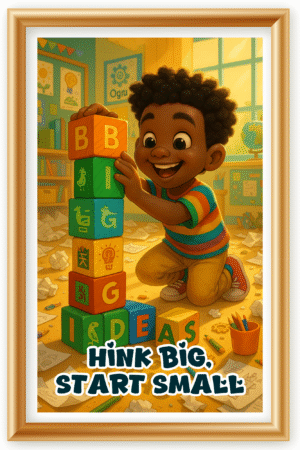Think big start small-  A.I  Motivational Posters