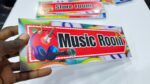 Music Room    - Durable Foam board Class Tag